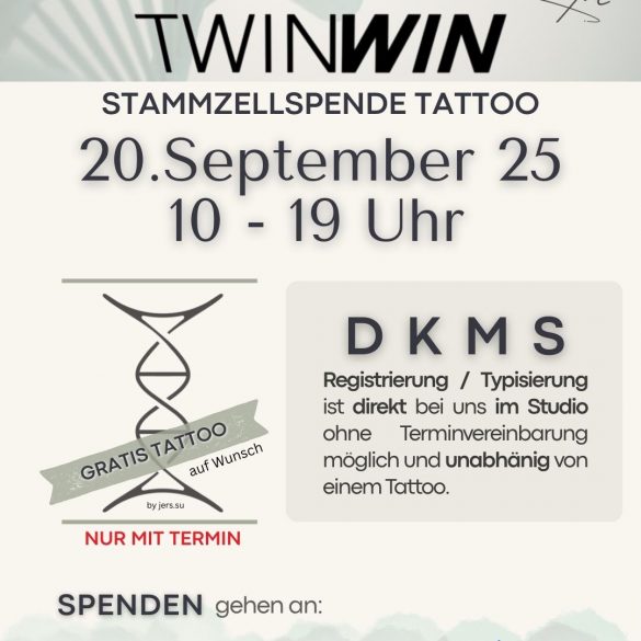 TwinWin – Das Stammzellspende Tattoo